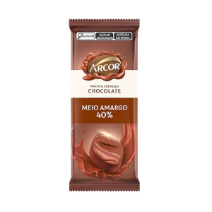 CHOCOLATE ARCOR MEDIO AMARGO 80GR