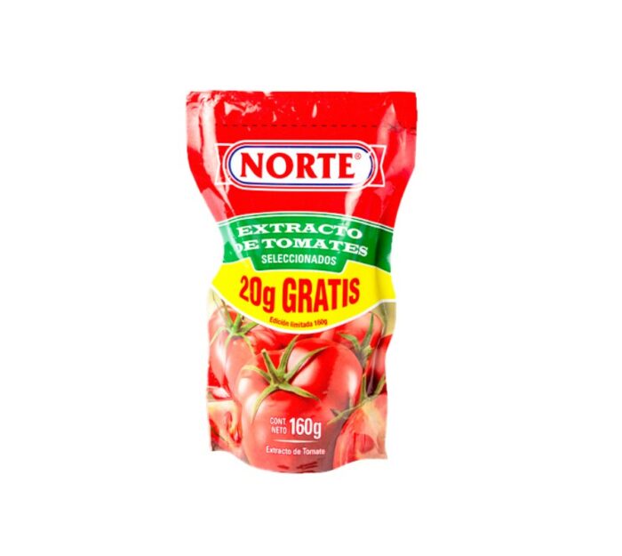 EXTRACTO DE TOMATE NORTE 160GR