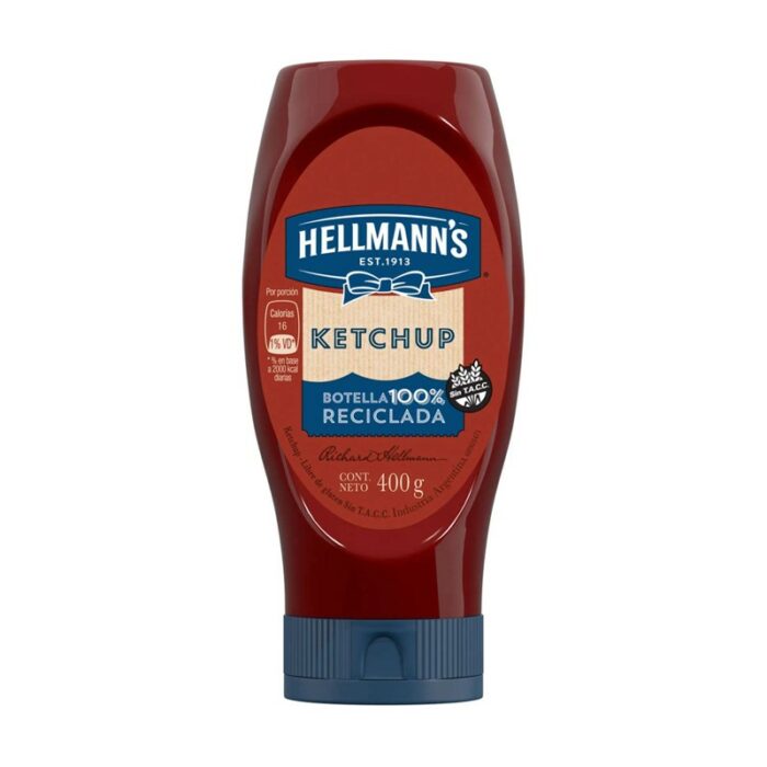 KETCHUP HELLMANNS POMO 400GR