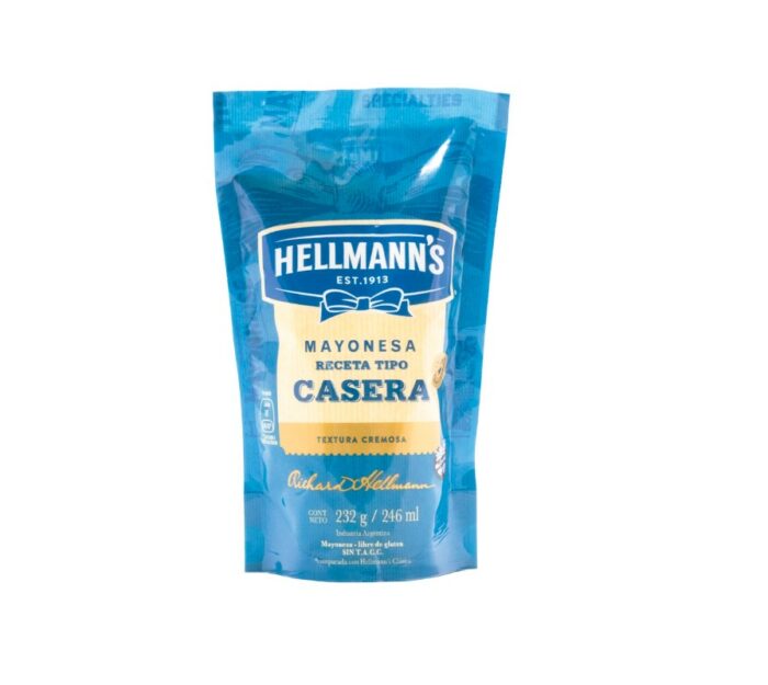 MAYONESA HELLMANN´S CASERA 232GR