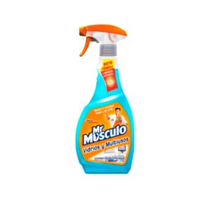 LIMPIADOR LIQUIDO MR MUSCULO VIDRIOS 500ML