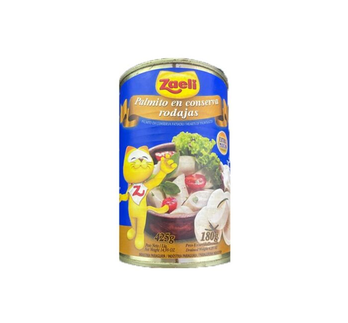 PALMITO EN CONSERVA ZAELI 180GR