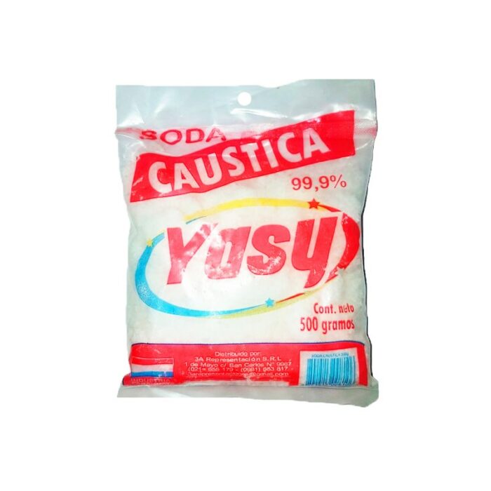 SODA CAUSTICA 500GR YASY