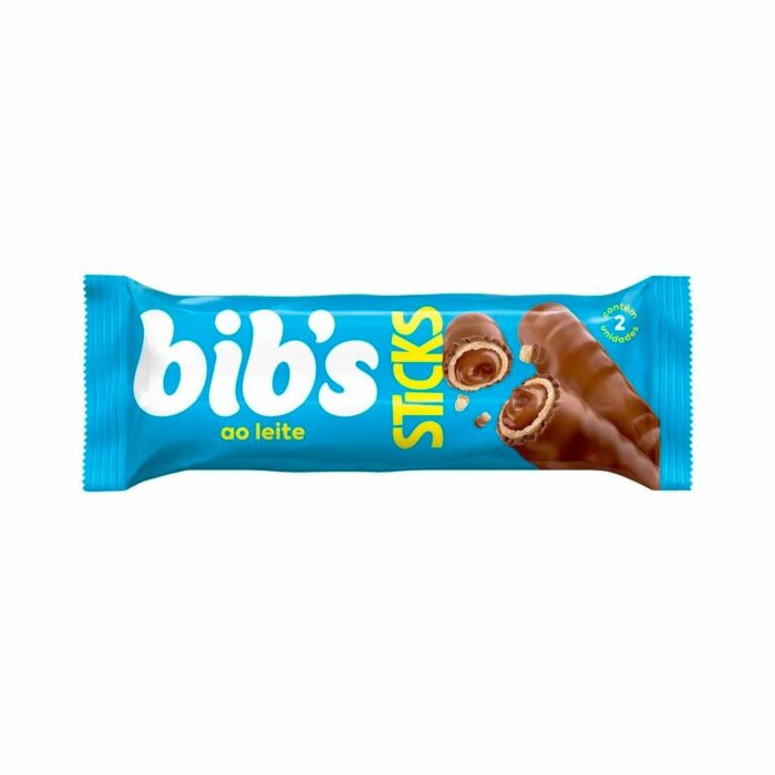 CHOCOLATE STICKS BIB´S 32GR AL LECHE