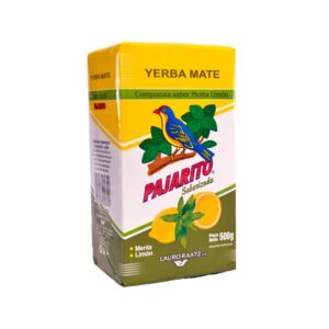 YERBA MATE PAJARITO MENTA Y LIMON 500GR