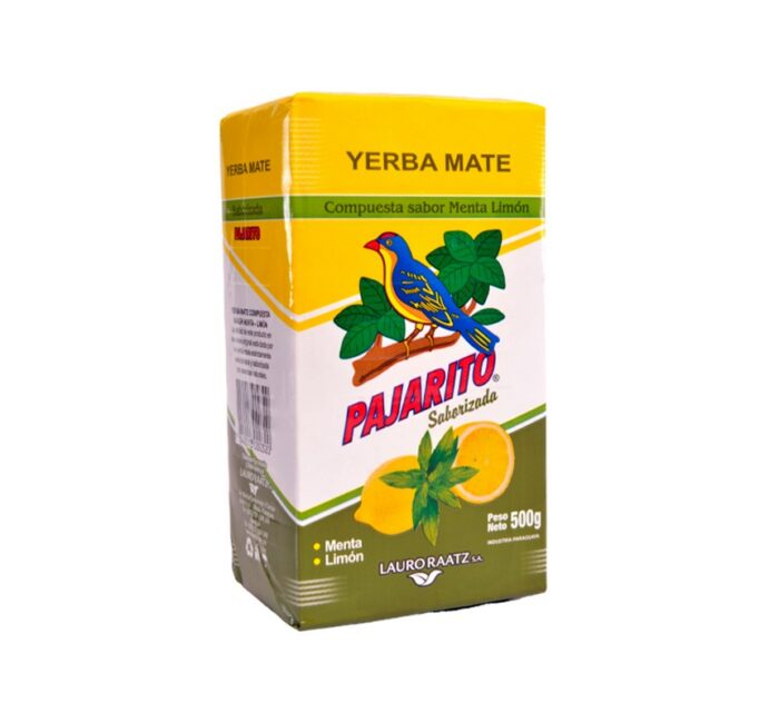 YERBA MATE PAJARITO MENTA Y LIMON 500GR