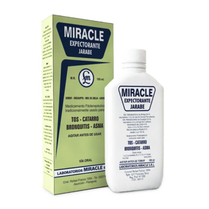 JARABE 180ML MIRACLE