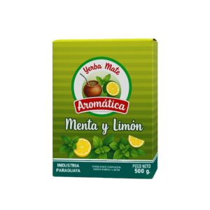YERBA MATE AROMATICA MENTA Y LIMON 500GR