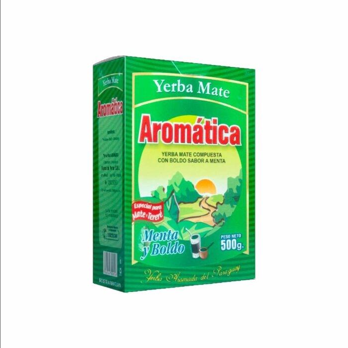 YERBA MATE AROMATICA MENTA Y LIMON 500GR