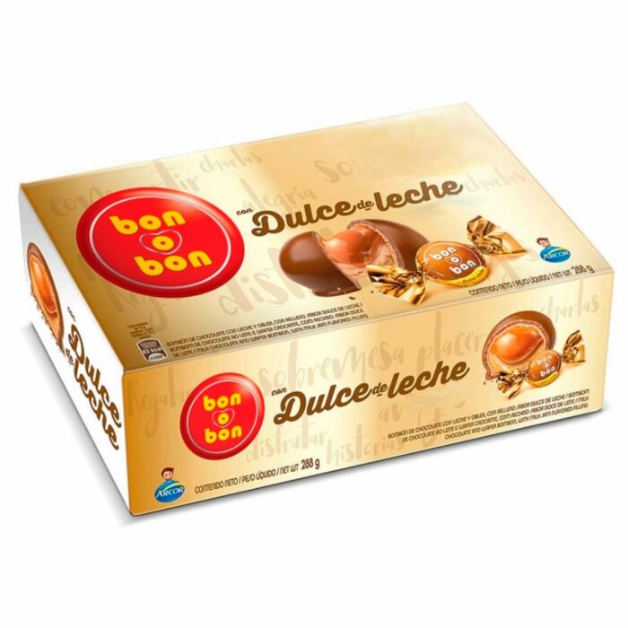 BOMBOM BON O BON 288GR DULCE DE LECHE