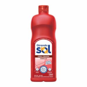 CERA LIQUIDA VERMELHA 750ML GIRANDO SOL