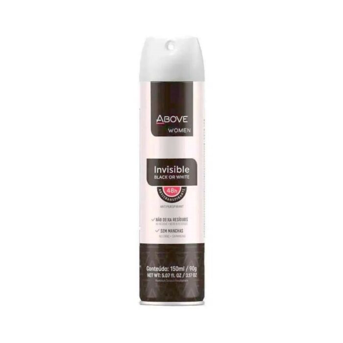 DESODORANTE AEROSOL ABOVE INVISIBLE 150ML