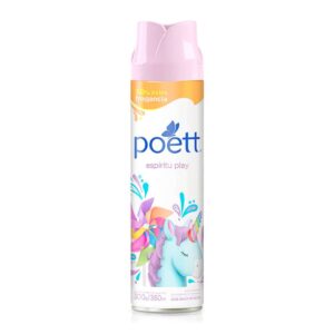 DESODORANTE AEROSOL POETT 360ML ESPIRITU PLAY