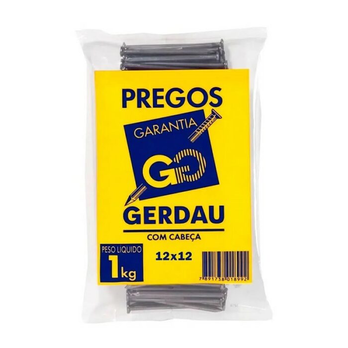 CLAVOS 12X12 1KG GERDAU