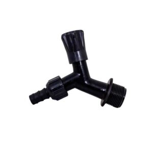 CANILLA PLASTICA NEGRA GRAP