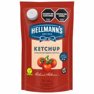 KETCHUP HELLMANN´S 500GR CLASICA