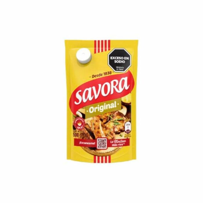 MOSTAZA SAVORA ORIGINAL 500GR