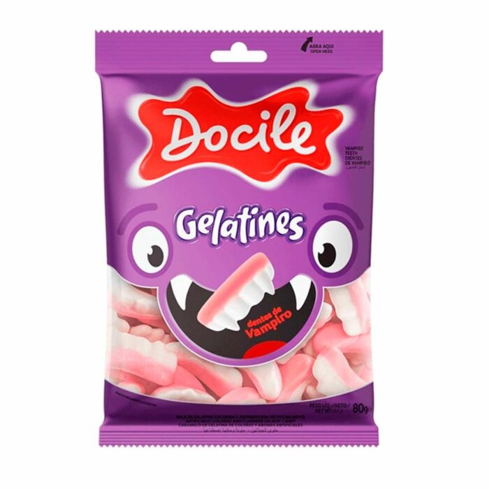 GELATINAS DOCILE DIENTES 80GR
