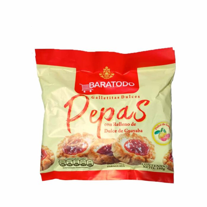 GALLETITAS PEPAS 180GR BARATODO