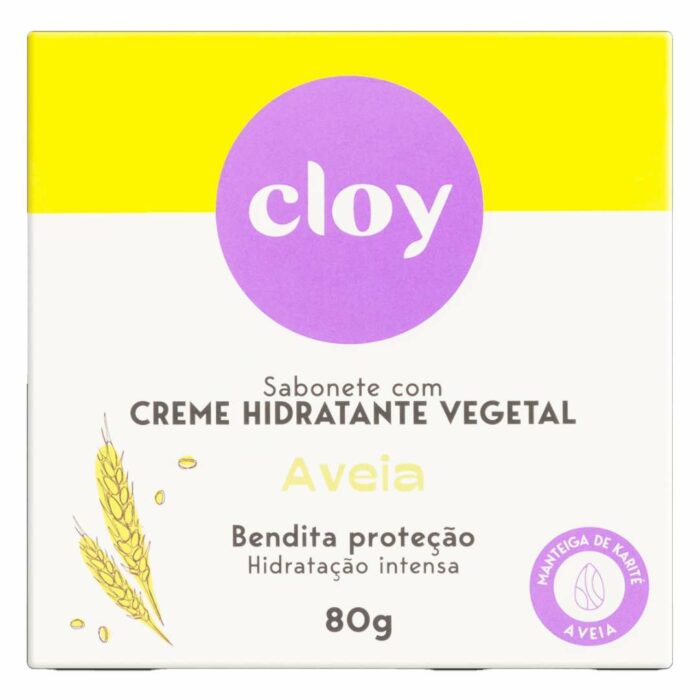 JABON TOCADOR CLOY 80GR AVENA