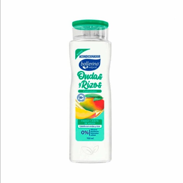 ACONDICIONADOR BALLERINA 750ML MANGO Y ACEITE DE ARGAN