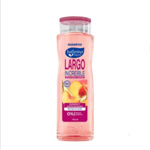 SHAMPOO BALLERINA 750ML DURAZNO Y ACEITE DE JOJOBA