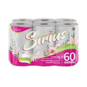 PAPEL HIGIENICO SIRIUS 60X12
