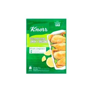 BOLSA PARA HORNO SABOR LIMON OREGANO KNORR