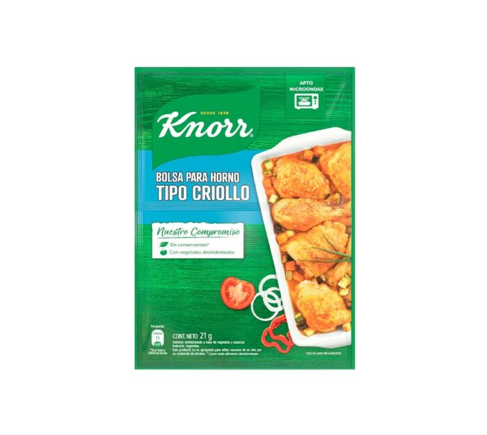 BOLSA PARA HORNO TIPO CRIOLLO KNORR