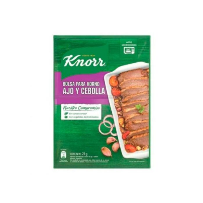 BOLSA PARA HORNO AJO Y CEBOLLA KNORR
