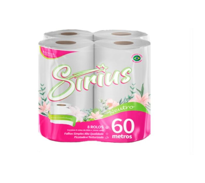 PAPEL HIG SIRIUS 8X8 60M