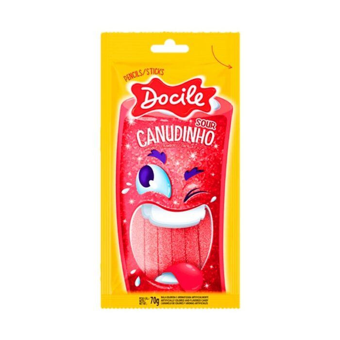 CANUDINHO DOCILE FRUTILLA ACIDA 70G