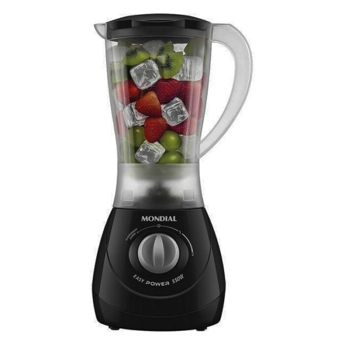 LICUADORA MONDIAL NEGRO 550W