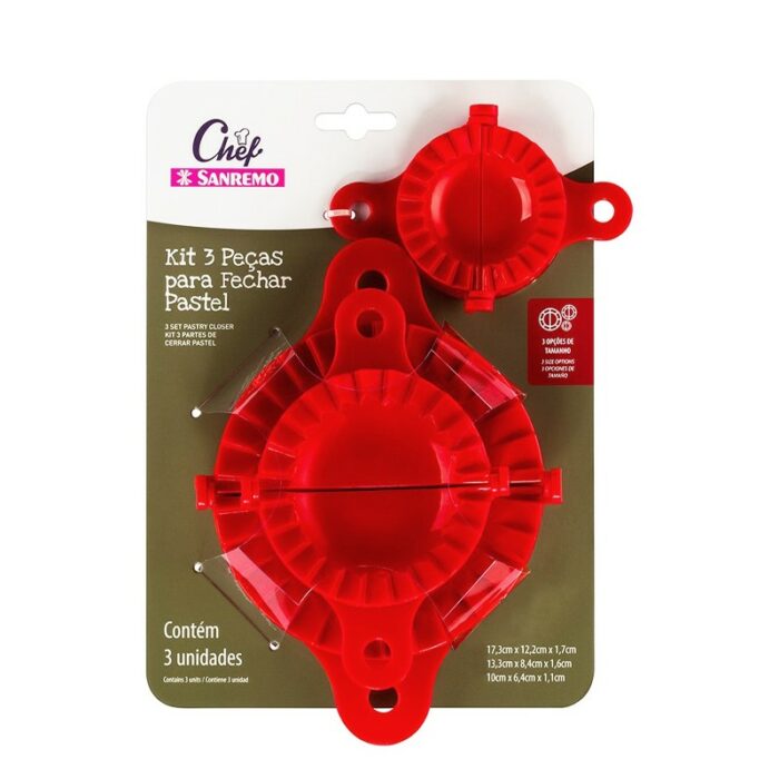 MOLDE P/ EMPANADA SANREMO ROJO