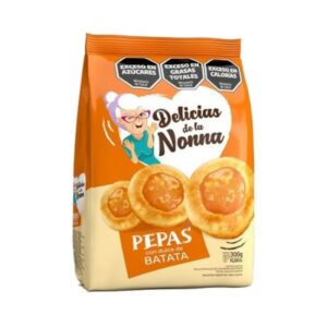 GALLETITAS PEPAS DELICIAS DE LA NONNA CON DULCE DE BATATA 180GR