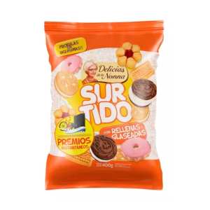 GALLETITAS SURTIDAS DELICIAS DE LA NONNA 400GR