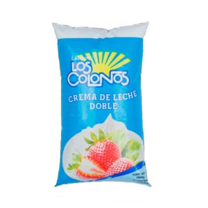 CREMA DE LECHE LOS COLONOS 1KG DOBLE