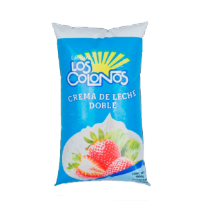 CREMA DE LECHE LOS COLONOS 1KG DOBLE