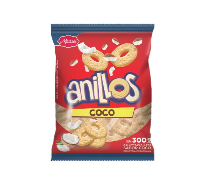 GALLETITA ANILLOS MAZZEI COCO 300GR