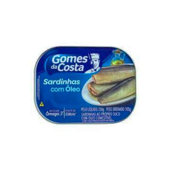 SARDINA ENLATADA EN ACEITE GOMES 250GR