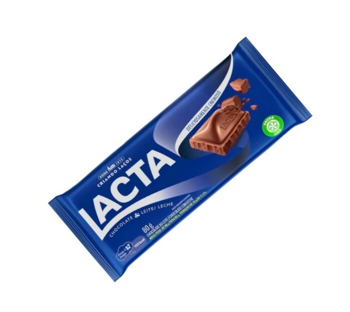 CHOCOLATE AL LECHE LACTA 80GR