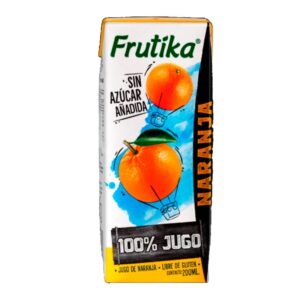 JUGO FRUTIKA NARANJA SIN AZUCAR 1L