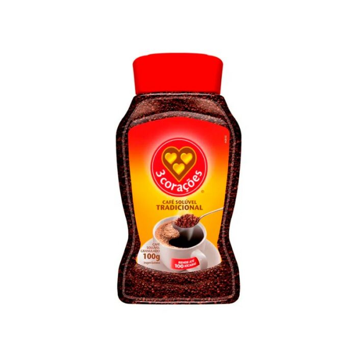 CAFE SOLUBLE 3CORAZONES 200GR
