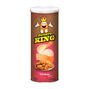 PAPA CHIPS POTATO KING CHICKEN 160GR