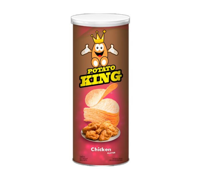 PAPA CHIPS POTATO KING CHICKEN 160GR