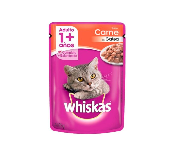 SACHET CARNE WHISKAS ADULTO 85GR
