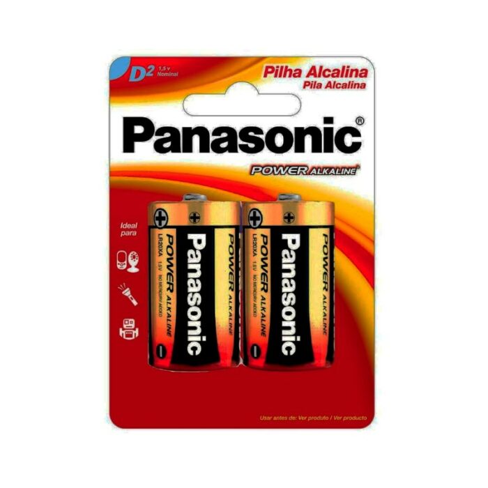 PILA ALKALINA GRANDE PANASONIC X2