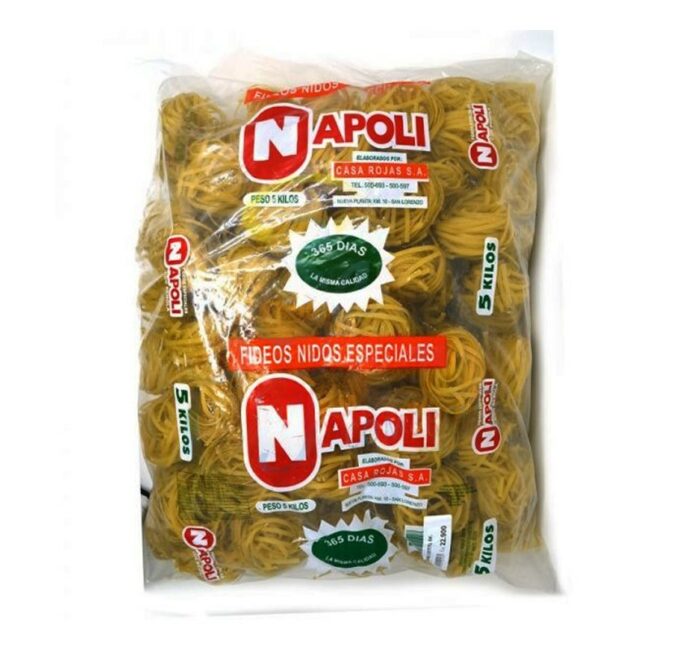 FIDEO ESPAGUETIN NAPOLI 3KG