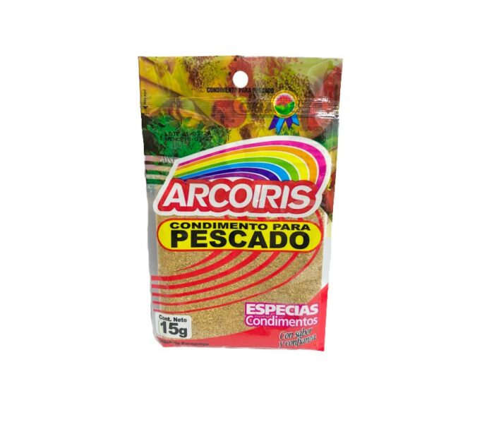 CONDIMENTO PARA PESCADO ARCOIRIS 15GR