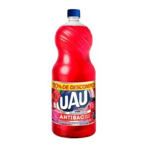 DESINFECTANTE UAU PERFUMADO FLORES ROJAS 2LTS